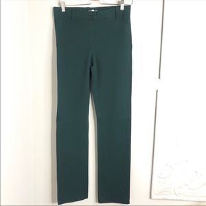 Betabrand Classic Straight Leg in Emerald